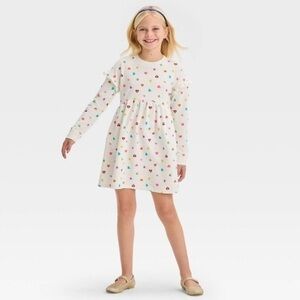 Cat & Jack Conversation Hearts Valentines Dress